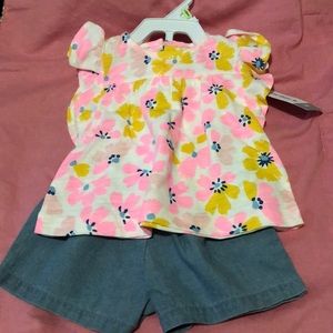 Baby girl shirt and shirt set